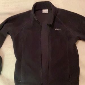 Columbia black fleece Boys XL full zip